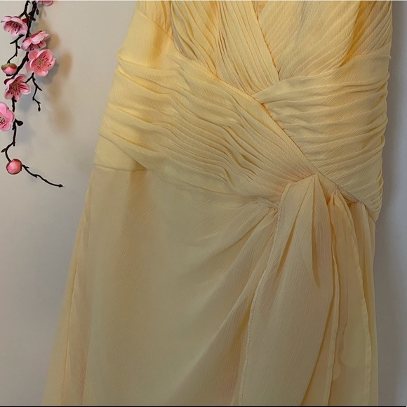 David’s Bridal Yellow size 14 Bridesmaid Dress - Picture 8 of 10